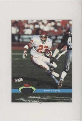 1991 Topps Stadium Club Pre-Production Proofs Barry Word #128 d3f