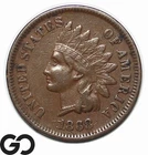 1868 Indian Head Cent Penny, Choice XF++ Better Date