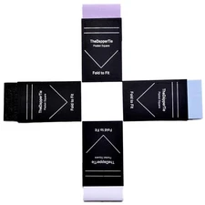 Men's Linen Flat Pre Folded Pocket Square - TheDapperTie