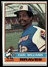 Earl Williams 1976 Topps #458 Atlanta Braves