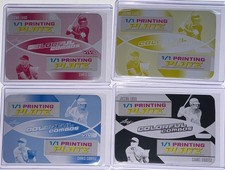 2025 Leaf Vivid Baseball Joswa Lugo Chris Cortez Printing Plate 1/1 Set