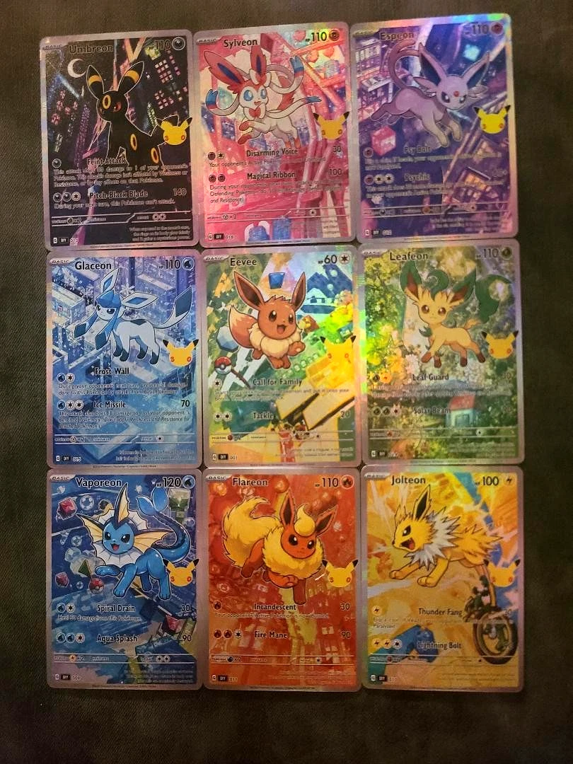 Sylveon Pokémon TCG Individual Collectible Card Game Cards in