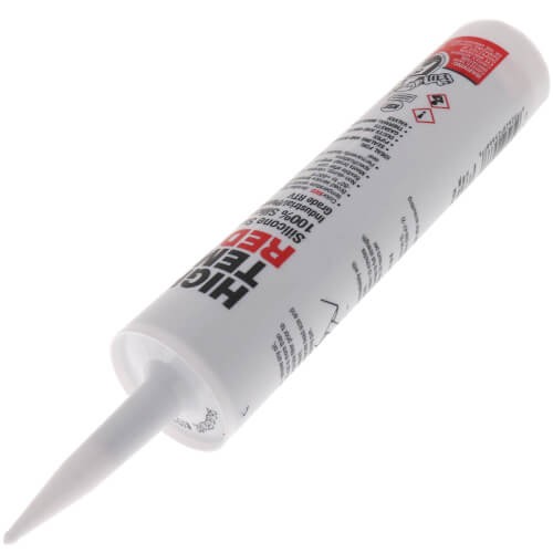Oatey Hercules 10,1 Unzen Hochtemperatur Rot Silikon Dichtstoff - 25666 - 2er Pack - Bild 2 von 3