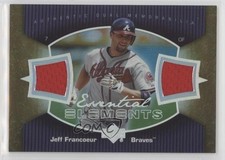 2007 Upper Deck Elements Essential Dual Memorabilia Jeff Francoeur #EE-JF h6c