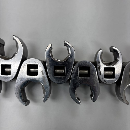 Llave de pie de gallo métrica de extremo abierto Snap-on 10 piezas 9-24 3/8"  - Imagen 3 de 4