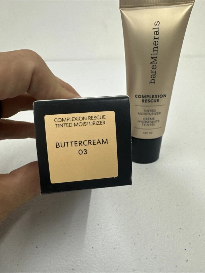 BareMinerals Complexion Rescue Tinted Hydrating Cream Buttercream 03 1.18 fl.oz - Image 2 of 4