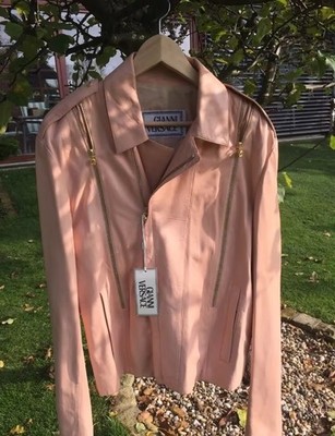 Gianni Versace exlusive Ruffo Leder Jacke '' Traumhaft ''Unisex 52