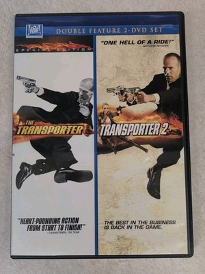 Transporter 1 & 2 (DVD 2009) Double Feature Jason Statham **Buy 2 Get 1 Free**