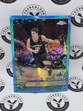 2001-02 Topps Chrome Refractor Wally Szczerbiak #15 Minnesota Timberwolves