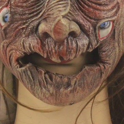 Halloween Kobold Dämon Ork Gnome Latex Maske Gruselig Karneval Party