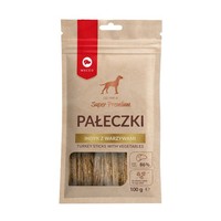 5907489323970 Maced Turkey Sticks With Vegetables - Hundeleckerli - 100G Maced