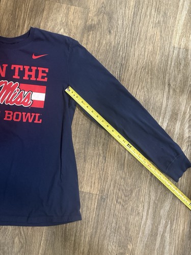 Nike Ole Miss Sugar Bowl - Long Sleeve T Shirt  - Women's XL - Picture 3 of 4