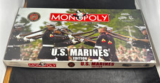 2005 PARKER BROTHERS MONOPOLY US MARINES EDIT...