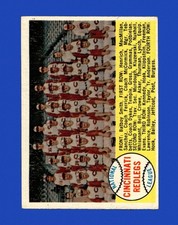 1958 Topps Set-Break #428 Cincinnati Reds EX-EXMINT (variation) *GMCARDS*