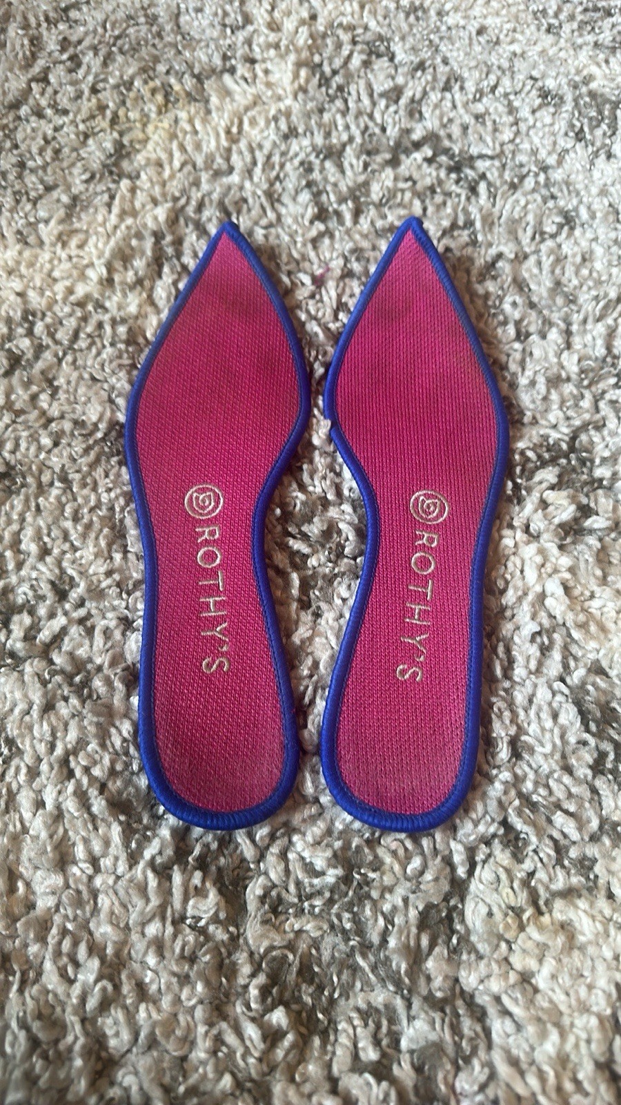 RARE Rothys Grey Python Snake Point Flat 8.5 Limi… - image 5