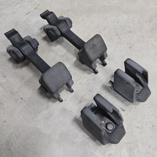 Oem Left Right Pair Front Hood Latch Catch Bracket Jeep Wrangler Jk 2007-2018