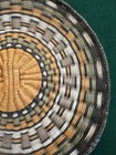 EVA HOYUNGOWA 12¼” Hopi Wicker Plaque Basket, Hotevilla , 3rd Mesa, Arizona — photo 4