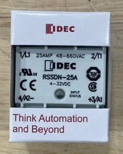 IDEC RSSDN-25A Solid State Relay, 32 VDC, SPST-NO, 25A/660V, Zero Switching, RSS