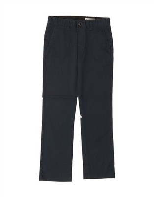 VOLCOM Herren Straight Chino Hose W28 L28 Navy Blau Baumwolle VQ07
