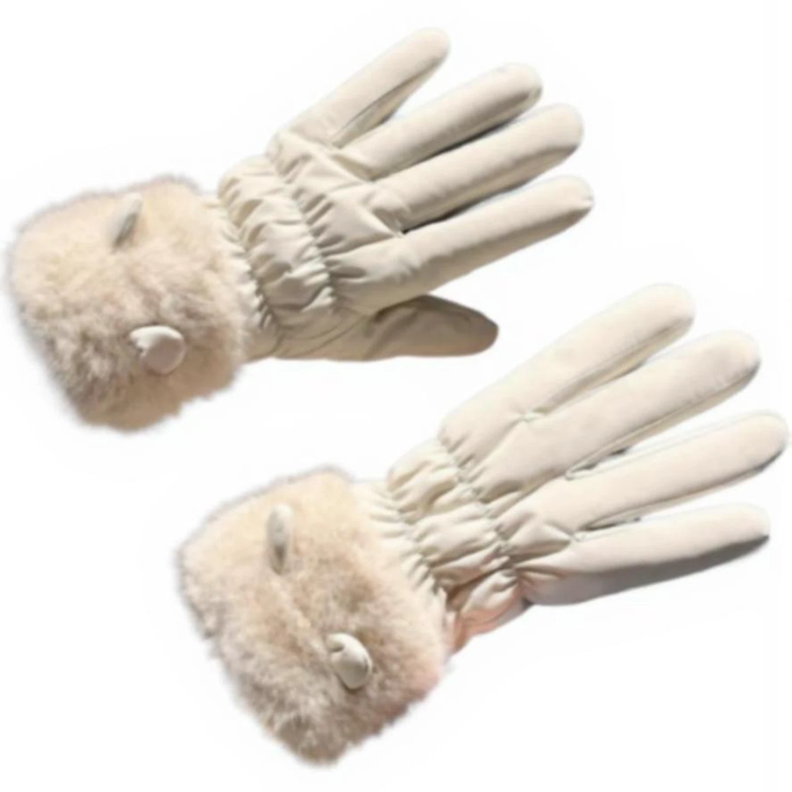 Thermal touchscreen cycling gloves