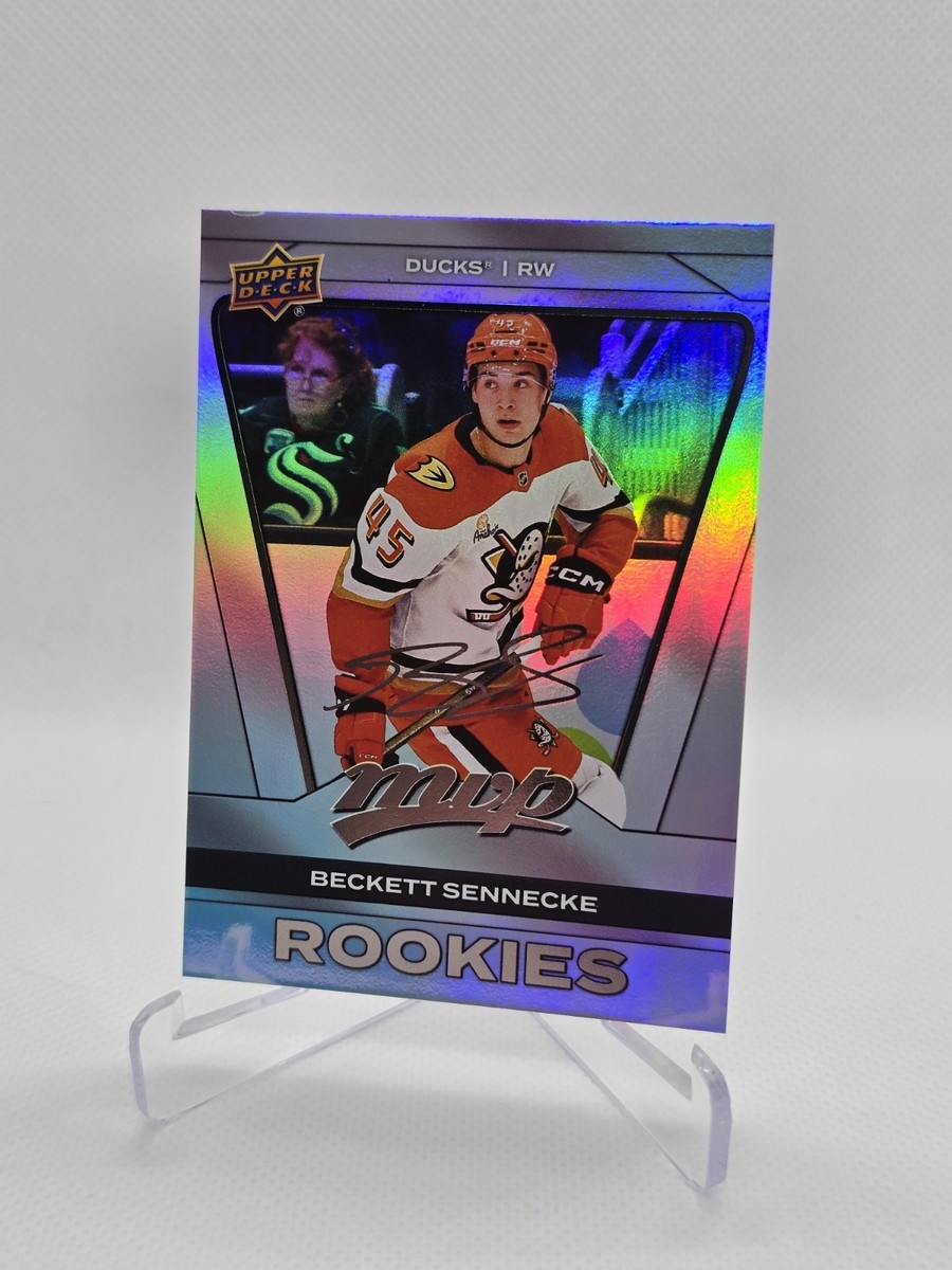 Beckett Sennecke Upper Deck MVP CDD Silver Rookie #253 2025-26