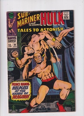 Tales to Astonish (1959) #  94 UK Price (4.5-VG+) (2272980) The High Evolutio...