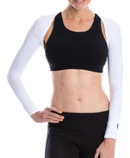 Women's Lady Hagen UV Sun Shoulder Wrap White L/XL