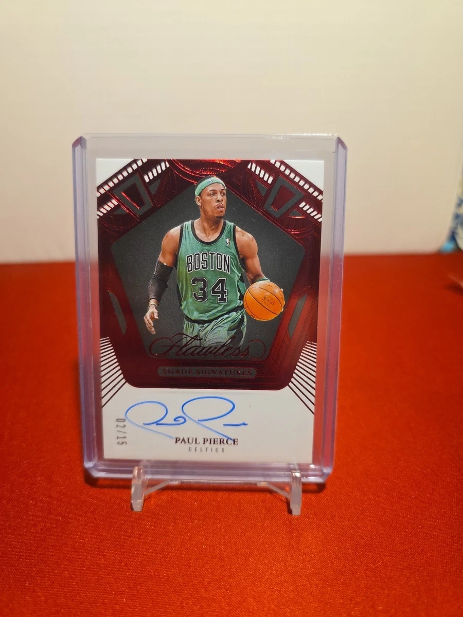 Paul Pierce Basketball Autographed Sports Trading Cards