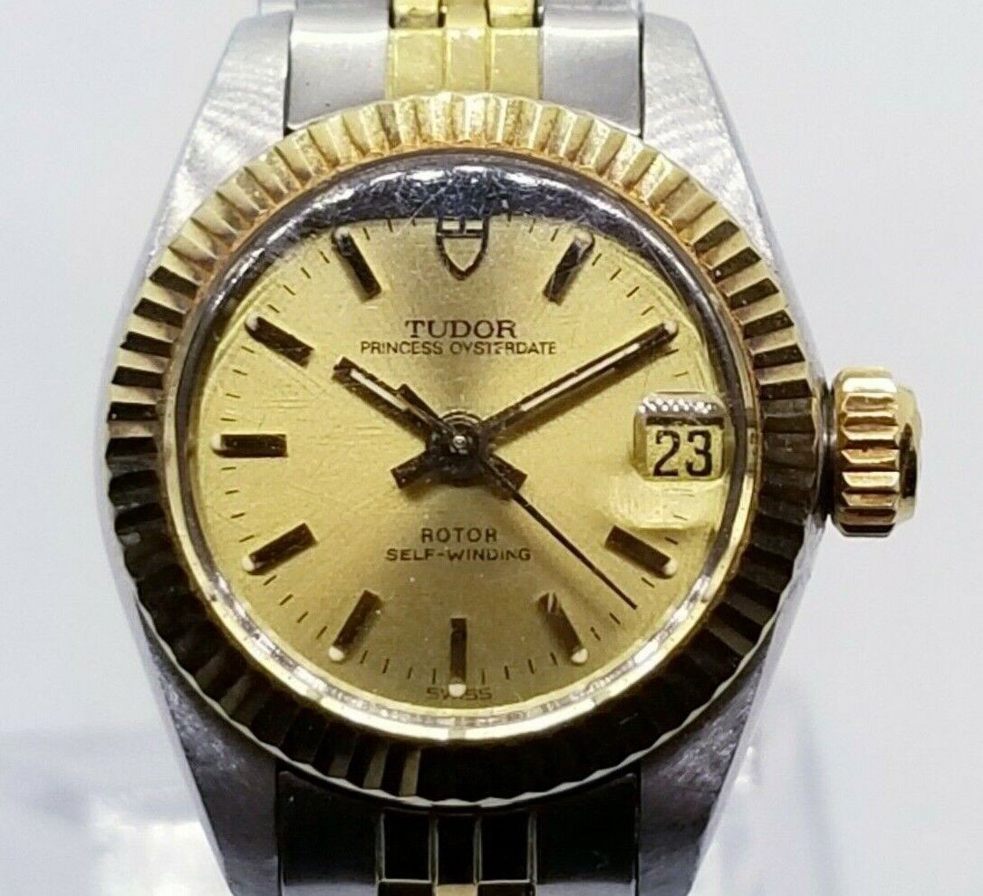 TUDOR (ROLEX) Princess Oysterdate 92313 1993 23mm Two Tone Excellent Condition