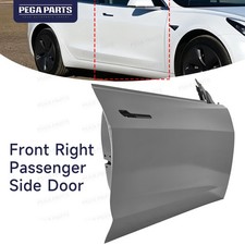 For 2017-2023 Tesla Model 3 Front Right Passenger Side Door Shell Panel Gray