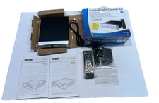 1X RCA Digital To Analog Converter Box With Remote  Model STB7766C- NEW IN OPEN