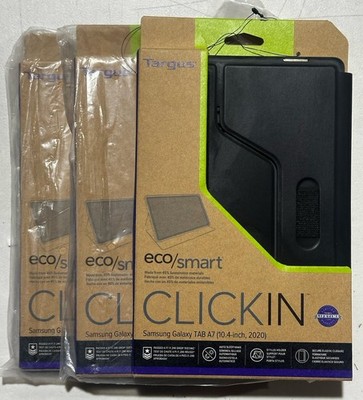 Targus Samsung Galaxy Tab A7 - Click-In Flip Case Eco Smart 10,4 Zoll - 3er Set