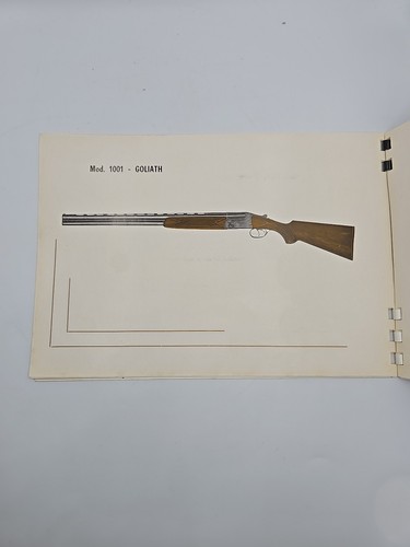 Lumezzane S A Armi Sportive Gun Catalog Circa 1960s Italy Italian English - Photo 4/7