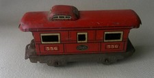 Vintage Marx 556 Caboose New York Central Lines O Gauge Tin Train Car
