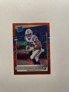 2020 Donruss Optic Rated Rookies Red Choice Mojo - Michael Pittman Jr. #172 RC