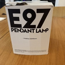 Muuto E27 Pendelleuchte weiß unbenutzt ohne Leuchtmittel