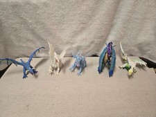 Lot 5 Safari LTD Dragons Figures Figurines Fantasy Mythical Creature