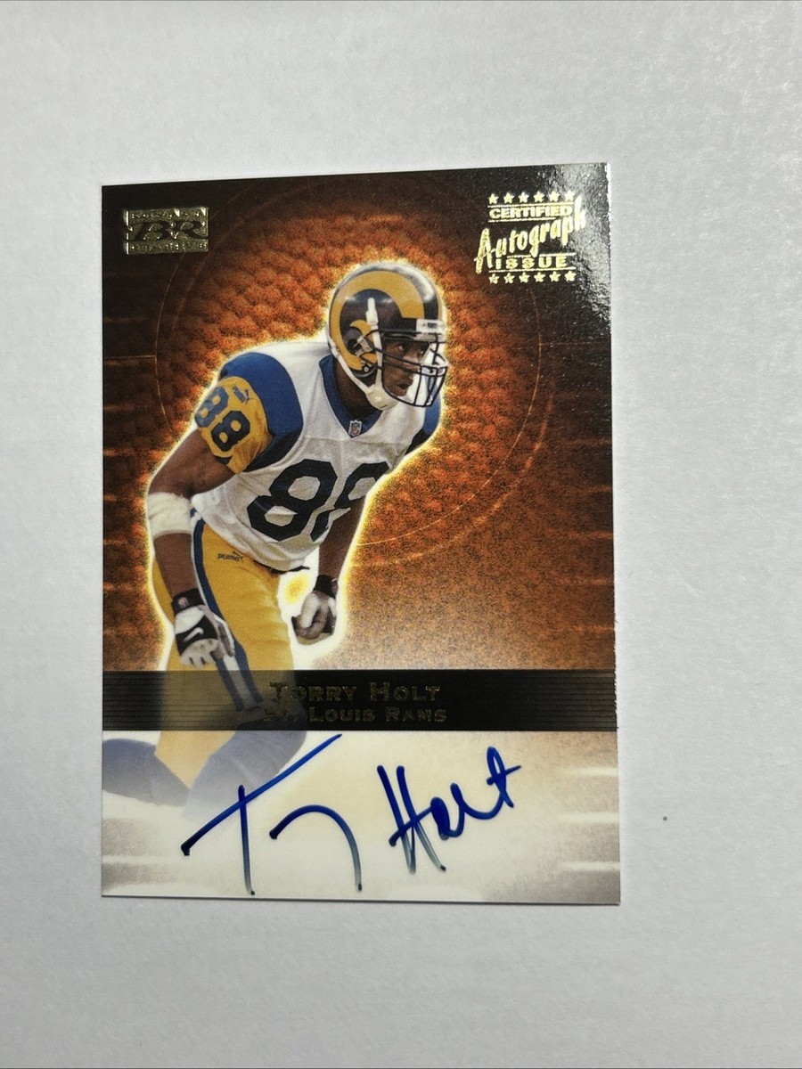 トトゥーリア・ヘルモルト　サイン　SP 2000 Bowman Reserve Torry Holt Rams On Card Autograph | eBay