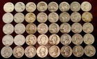 1937 Thru 1964 Quarters 90% Silver