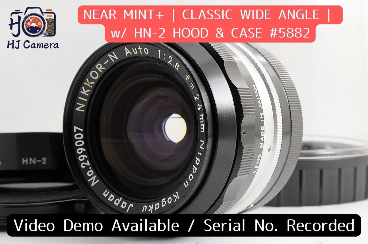 Nikon NIKKOR f/2.8 Camera Lenses 24mm Focal for sale | eBay