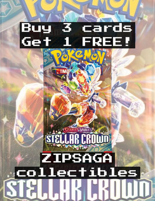 Pokemon TCG: Stellar Crown CHOOSE YOUR CARD! ALL NM! Mix&Match w/ other sets!