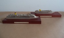 Lotto 2 modellini nave crociera Costa Mediterranea e Costa Neoriviera come nuovi