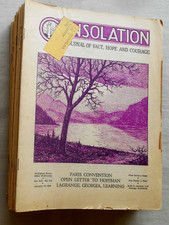CONSOLATION   Watchtower  COMPLETE YEAR SET  ...