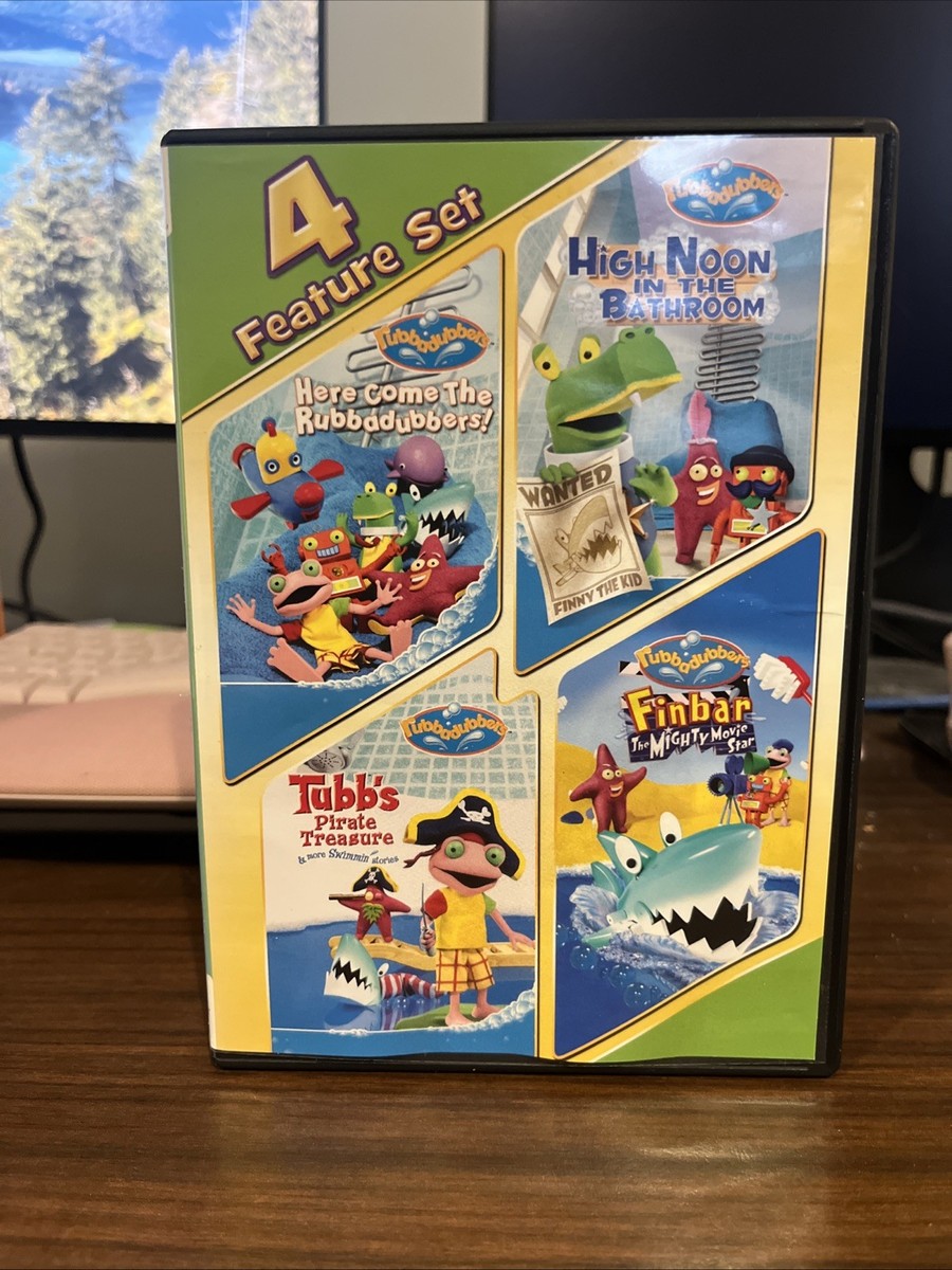 (未使用･未開封品)Rubbadubbers Quad [DVD] Rubbadubbers: 4 Feature Set (DVD, 2011, 2-Disc Set) Rare HTF