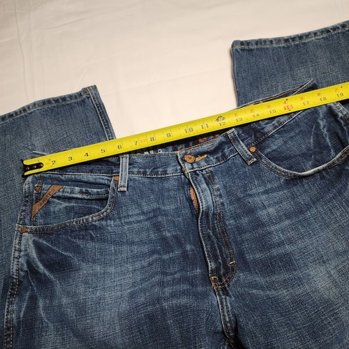 Ariat Jeans 36x36 Blue Denim M3 Men's Work Country Outdoors Western Straight - Picture 2 of 12