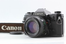  Almost MINT Canon AE-1 35mm SLR Film Camera New FD 50mm f1.4 Lens From JAPAN