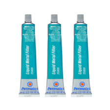 Pack of 3 Permatex 25909 Liquid Metal Fillers...