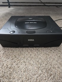 Sega Saturn Mk-8000a With Cords And Games