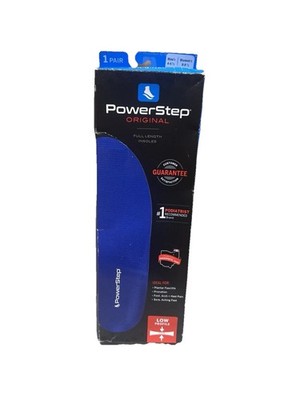 New_PowerStep Original Insoles _BlueBlack_Women's 8-8 1/2 Men s 6-6 1/2