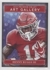 2020 Sage Premier Draft Art Gallery Henny Ruggs III #AG-31 uk2